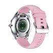H77 1.43" AMOLED Smart Watch IP67 Waterproof BT Call - Pink - 3