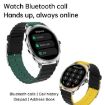 H78 Smart Watch 1.43" AMOLED IP67 Waterproof BT Call Silver/Brown - 8