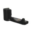 Sony ZV-E10 Litchi Texture PU Leather Camera Half Case Base - Black - 3
