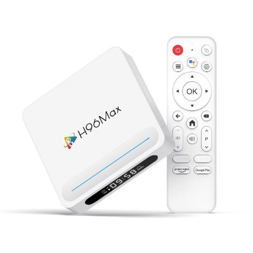 H96 Max H618 Plus Android 14 TV Box, 2GB+16GB, Quad-core UK Plug - 1