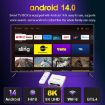 H96 Max H618 Plus Android 14 TV Box, 4GB+64GB, Quad-core, US Plug - 4