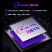 H96 Max H618 Plus Android 14 TV Box, 4GB+64GB, Quad-core, US Plug - 5