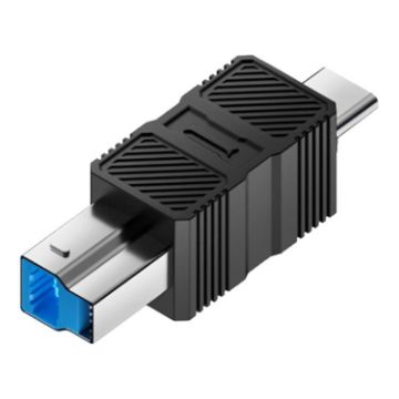 USB-B 3.0 Printer/Hard Drive/Computer Adapter, USB-B Male to Type-C Male - 1