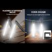 W09 Multifunctional Folding Pen Lamp LED Outdoor Work Flashlight Black - 7