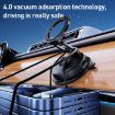 Black Car MagSafe Magnetic Vacuum Suction Cup Phone Holder - 6