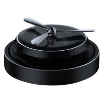 Black Car Solar Rotating Aromatherapy Base - Enhance Your Drive - 1