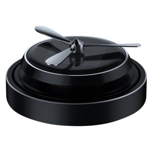 Black Car Solar Rotating Aromatherapy Base - Enhance Your Drive - 1
