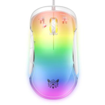 ONIKUMA CW925 12800DPI RGB Gaming Wired Mouse - White E-Sports Edition - 1