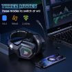 ONIKUMA GT806 Tri-mode Bluetooth 2.4G Wired E-sports Headset Black - 7