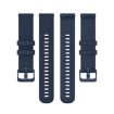 18mm Navy Blue Silicone Watch Band for Garmin Venu 2S/Move 3S/Active S - 3