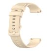 18mm Beige Silicone Watch Band for Garmin Venu 2S/Move 3S/Active S - 2