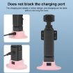 DJI OSMO Pocket 3 BRDRC Red Silicone Desktop Base Bracket - 6