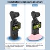 DJI OSMO Pocket 3 BRDRC Red Silicone Desktop Base Bracket - 8