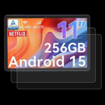 Tabwee W90 Tablet 11" 9H Tempered Glass Film 2-Pack, 0.3mm Explosion-proof - 1