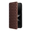 Huawei nova 14 Ultra 5G Brown Flip Leather Phone Case with Grid Texture - 2