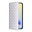 Huawei Pura 80 5G Silver Flip Leather Phone Case with Cubic Grid Texture - 2