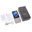 UNIWA XS24 Keypad Phone, 2GB+16GB, 3.5" Android 8.1, 4G, EU Plug, Gold - 5