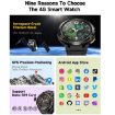 UNIWA DM300 4G Android Watch Phone, 2GB+16GB, 1.43" Quad Core, Black - 6
