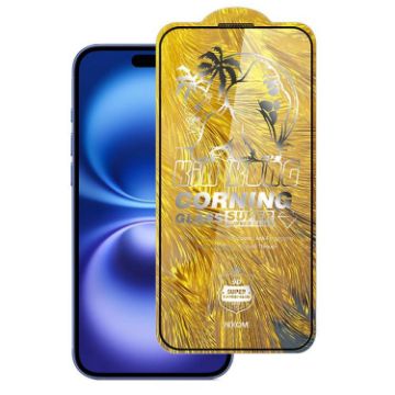 iPhone 16/15 WK WTP-102 Jungle Series 9D Curved Tempered Glass Film - 1