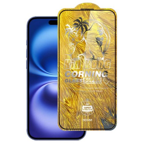 iPhone 16/15 WK WTP-102 Jungle Series 9D Curved Tempered Glass Film - 1