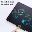 21" Pink Rechargeable LCD Drawing Board for Kids - Color Writing - 6