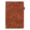 Samsung Galaxy Tab A7 10.4 Case: Calf Texture Leather, Card Slots, Brown - 2