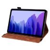Samsung Galaxy Tab A7 10.4 Case: Calf Texture Leather, Card Slots, Brown - 4