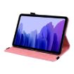 Samsung Galaxy Tab A7 10.4 Case: Pink Leather Flip, Card Slots, Holder - 4