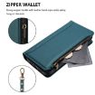 OnePlus Ace 5 Racing Case: Magnetic Closure, 9 Card Slots, Dark Green - 5
