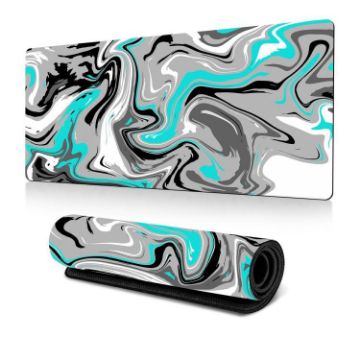 Large Abstract Mouse Pad 300x800x2mm - Gamer Office Desk Mat - 1