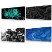 Abstract Fluid Mouse Pad - Large 300x600x2mm Gamer Office Desk Mat - 2