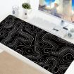 Abstract Fluid 29 Large Mouse Pad - 300x600x2mm Gamer Office Desk Mat - 5