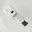 3 In 1 Cup Brush Rabbit - Multifunction Bottle & Mug Cleaning Brush (White) - 1