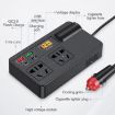 12V/24V to 220V Car Inverter Socket Fast Charger with Digital Display - 2