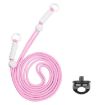 BRDRC Pink White Knot Camera Strap Crossbody Lanyard with 1/4" Screw - 1