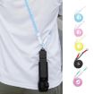 BRDRC Pink White Knot Camera Strap Crossbody Lanyard with 1/4" Screw - 2
