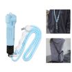 BRDRC Sport Camera Lanyard Pink Rope White Knot 1/4 Inch Screw Anti-Lost - 2