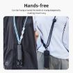 BRDRC Sport Camera Lanyard Pink Rope White Knot 1/4 Inch Screw Anti-Lost - 9
