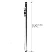 BRDRC Sport Camera Lanyard 1/4" Screw Anti-Lost Crossbody (Yellow/White) - 3