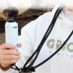 BRDRC Sport Camera Lanyard 1/4" Screw Anti-Lost Crossbody Rope Blue - 2