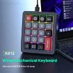 MKESPN K812 RGB Hot-Swap Wired Mini Mechanical Gaming Keyboard White - 4
