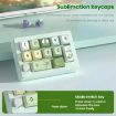 MKESPN W908 Wireless Tri-Mode RGB Gaming Mechanical Keypad (White) - 9