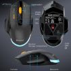MKESPN W601 Silent Wireless Gaming Mouse, 12800DPI, Tri-mode, White - 5