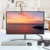 USB-C & USB 3.0 Desk Grommet Hub Dock Station with 3.5mm, 1.2m Cable - 5
