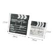 Small U Black Wooden Director Board for Video Movie Scene Recording - 3
