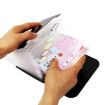 A6 Expanding File Organizer with 7 Pockets - Black Cover, Natural Inner - 5