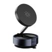 Magnetic Car Phone Holder - T20 Folding Stand for Center Console (Black) - 1