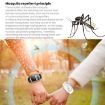 Ultrasonic Mosquito Repellent Watch Bracelet - White | Outdoor Protection - 4