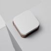 MAC Mini M4 Beech Wooden Desktop Bracket Base Heat Dissipation Rack - 8