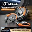 M113 AI Translation Bluetooth Ear-hook Earbuds 144 Voice Translator Black - 5